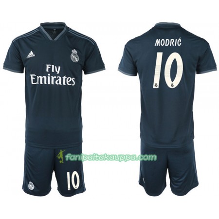 Jalkapallo Peliasut Real Madrid MODRIC 10 Lasten Vieras Pelipaita 2018-2019 Lyhythihainen